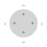 Flat light joystick